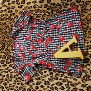 Betsey Johnson Scrub Top